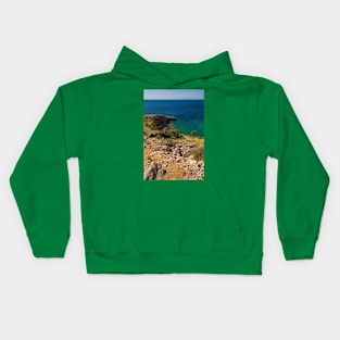 Coast Near Stara Baska, Krk, Croatia Kids Hoodie